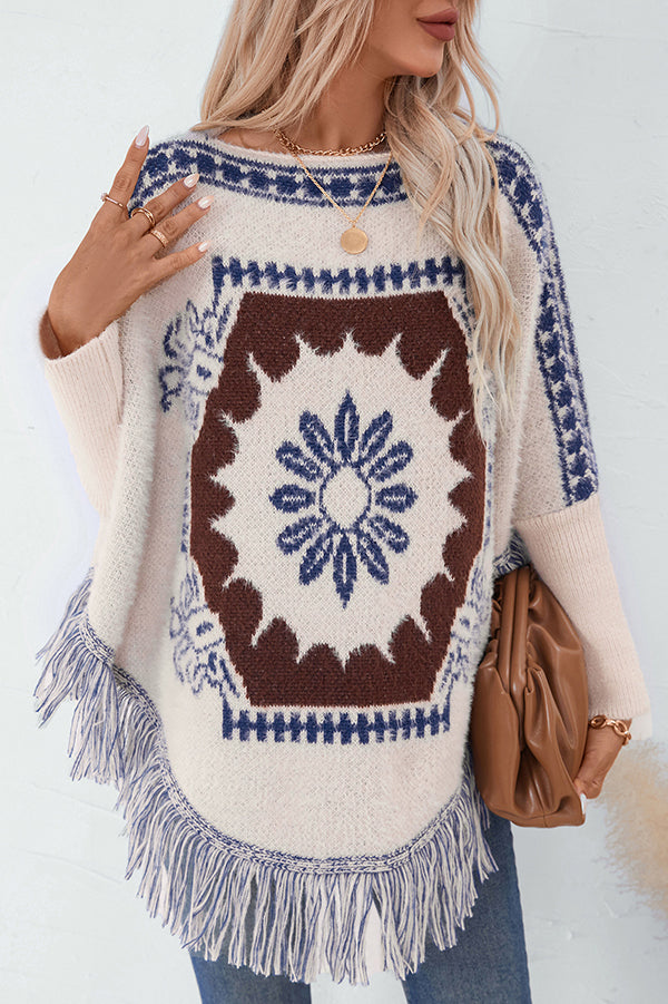 Drune | Strickpullover mit Quasten-Saum