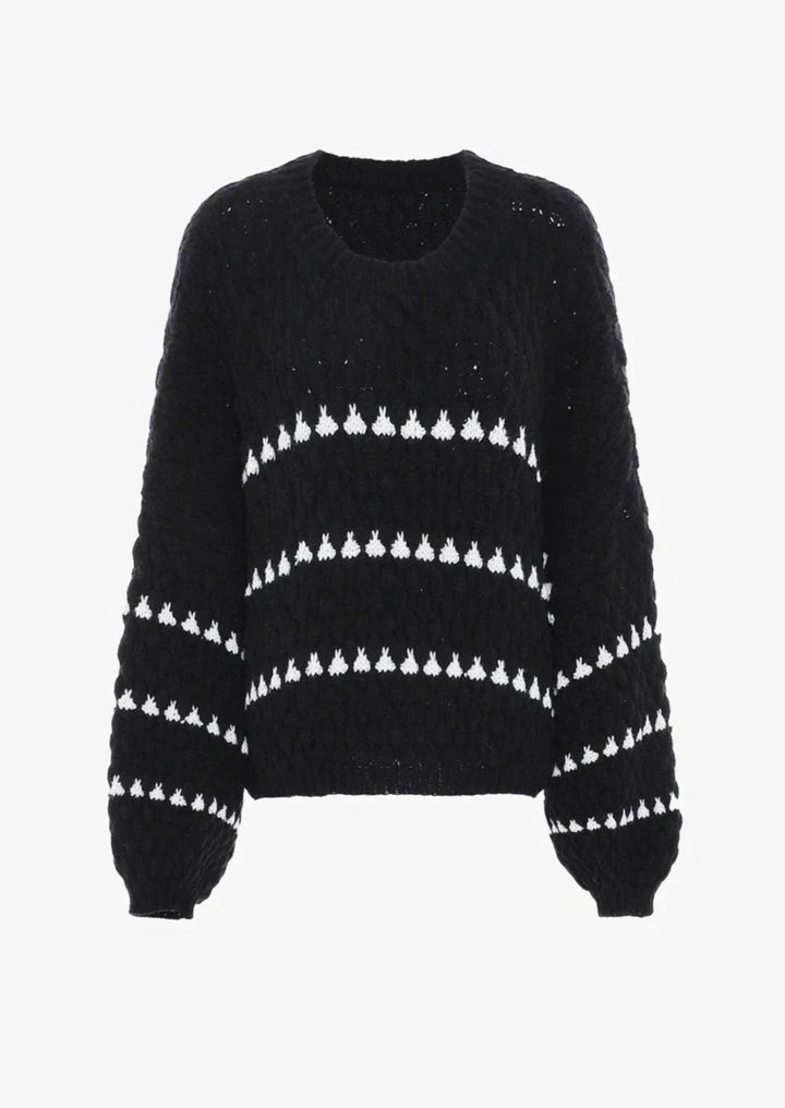 Drune | Strickpullover mit Muster Weich und Stilvoll Perfekt Für Den Alltag