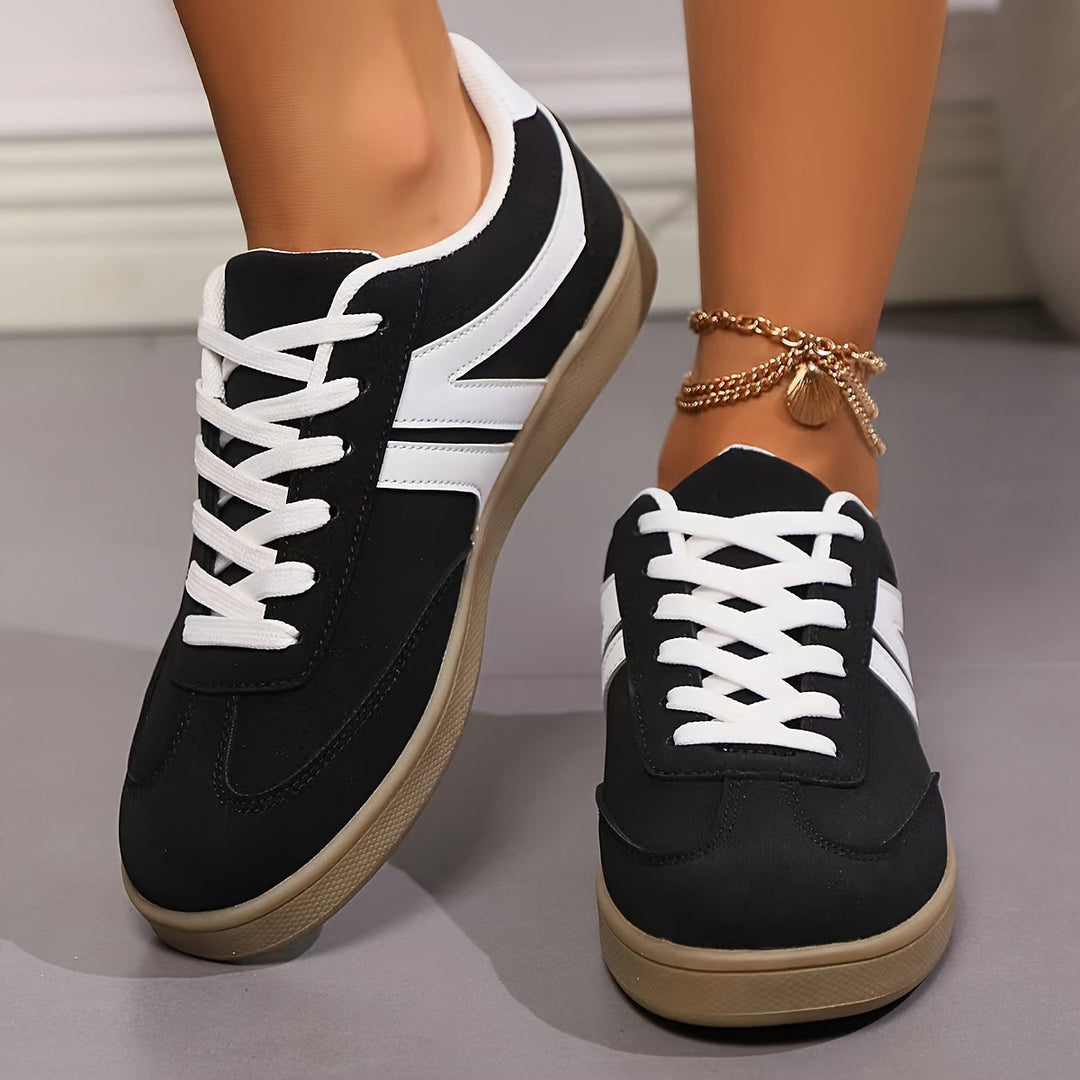 Drune | Bequeme Damensneaker In Einfarbigen Farben