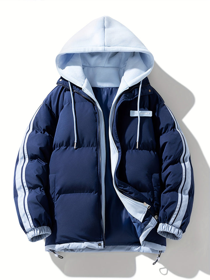 Drune | warme Puffer-Winterjacke mit Kapuze für Damen - Perfekt für Outdoor-Aktivitäten