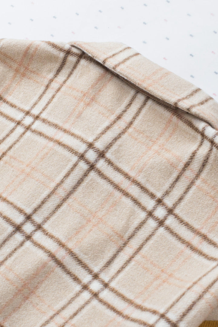 Drune | Gitterhemde mit Patchwork-details Baumwollmischung Perfekt Für Layering