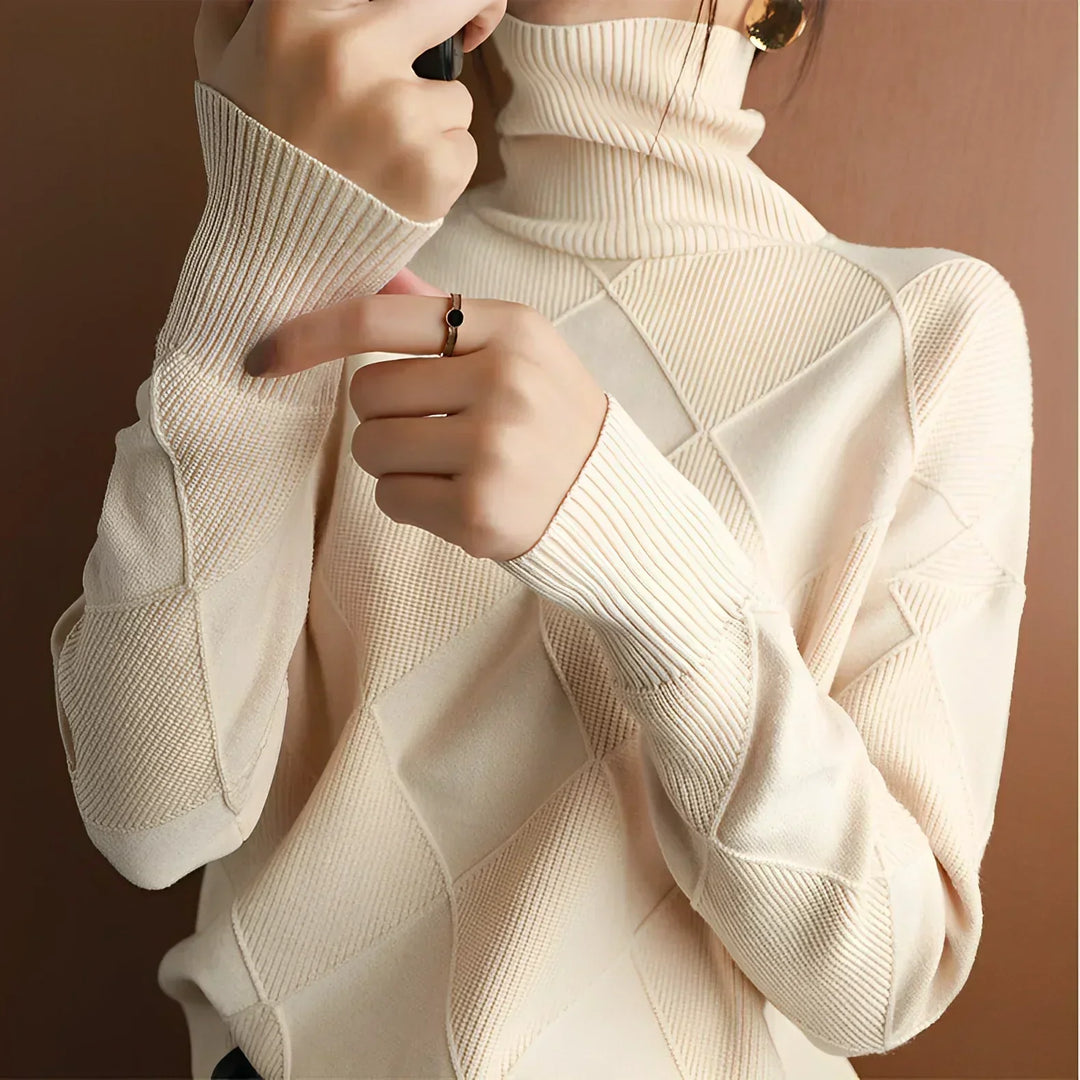 Drune | Kuscheliger Damen-Rollkragenpullover aus Kaschmir