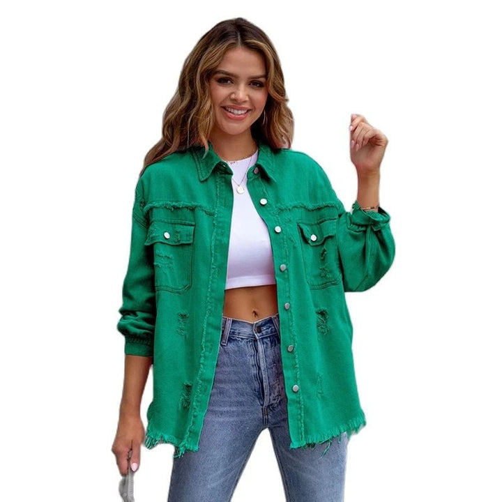 Drune | Elegante und Lässige Jeansjacke