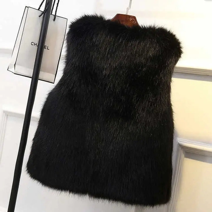 Drune | Faux Fuchs Pelz Gilet