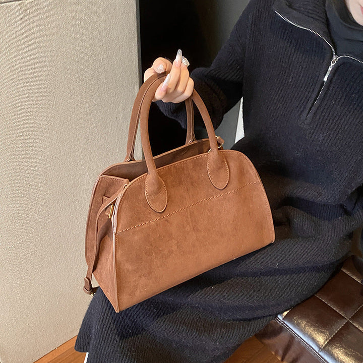 Drune | Velourleder Tote Tasche