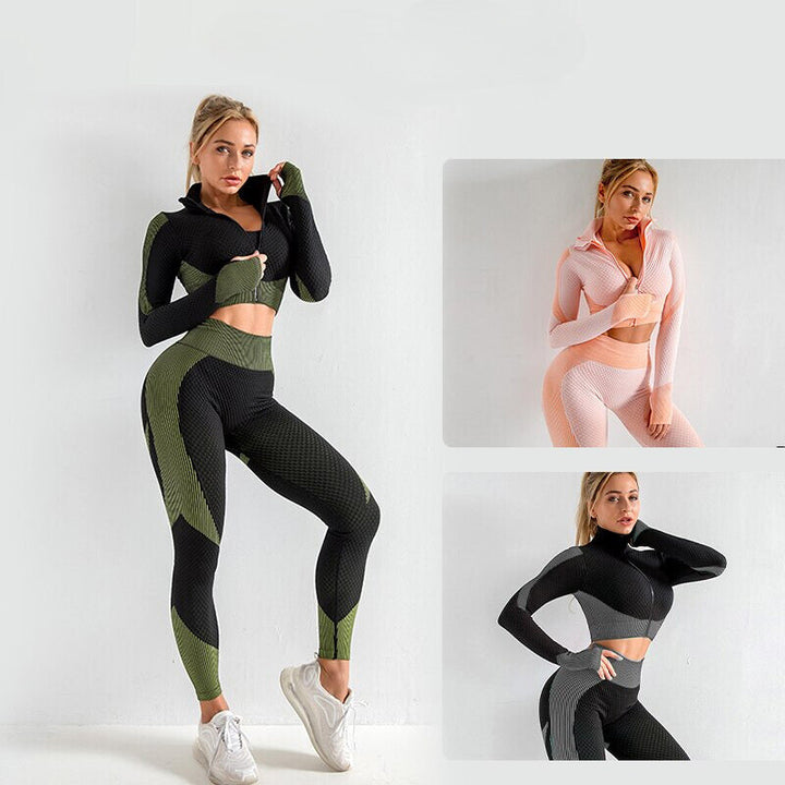 Drune | Nahtloses Aktivsport-Set (3-Teilig)