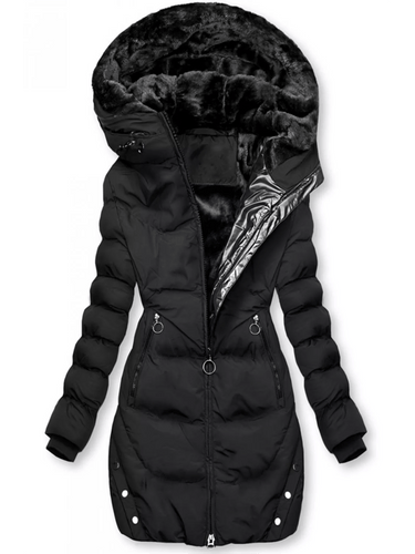 Drune | Pufferjacke mit Kunstfellkapuze - Isoliert und Stylisch - Winter-Essential
