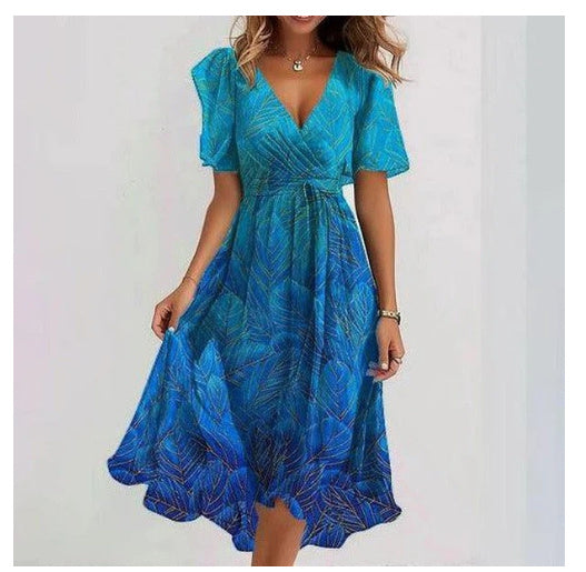 Drune | Damenkleid Mit V-ausschnitt