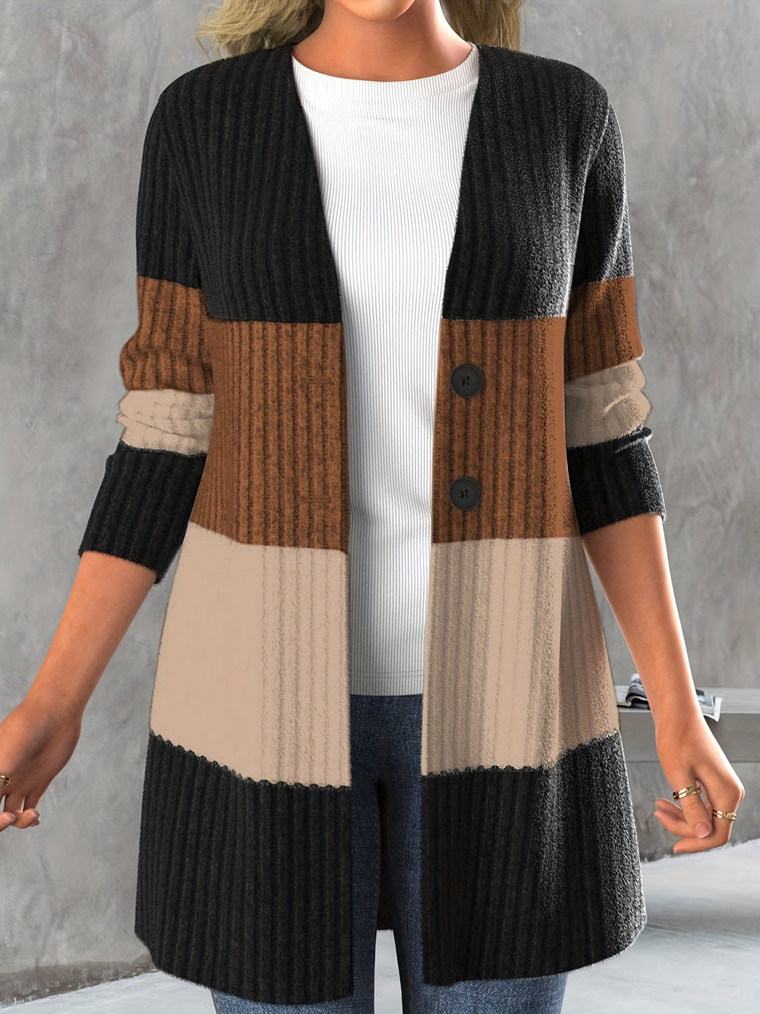 Drune | Modische und Mühelose Strickjacke