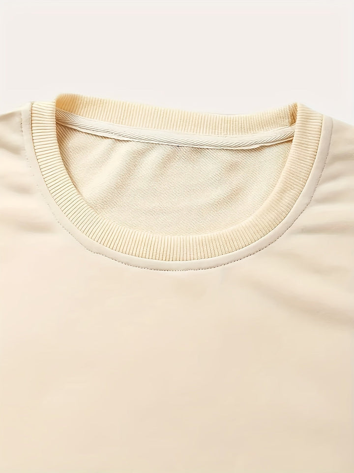 Drune | Sweatshirt mit Künstlerischem Gesicht Baumwolle Trendy und Bequem