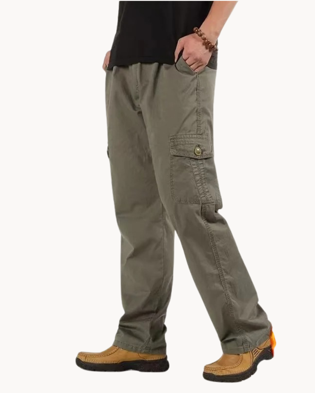 Drune | Elegante Warme Cargohose