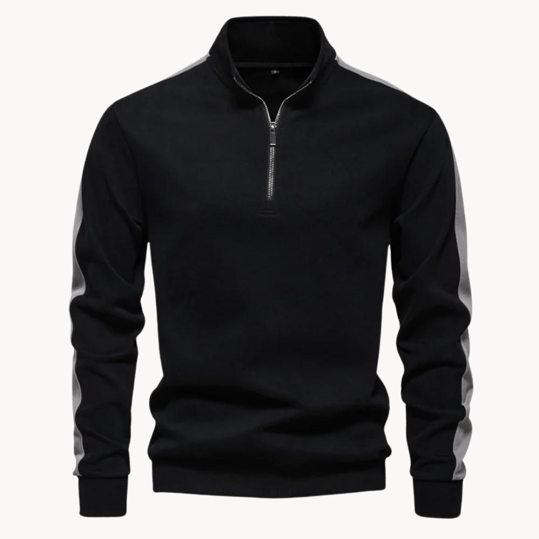 Drune | Premium Pullover mit Viertelreißverschluss