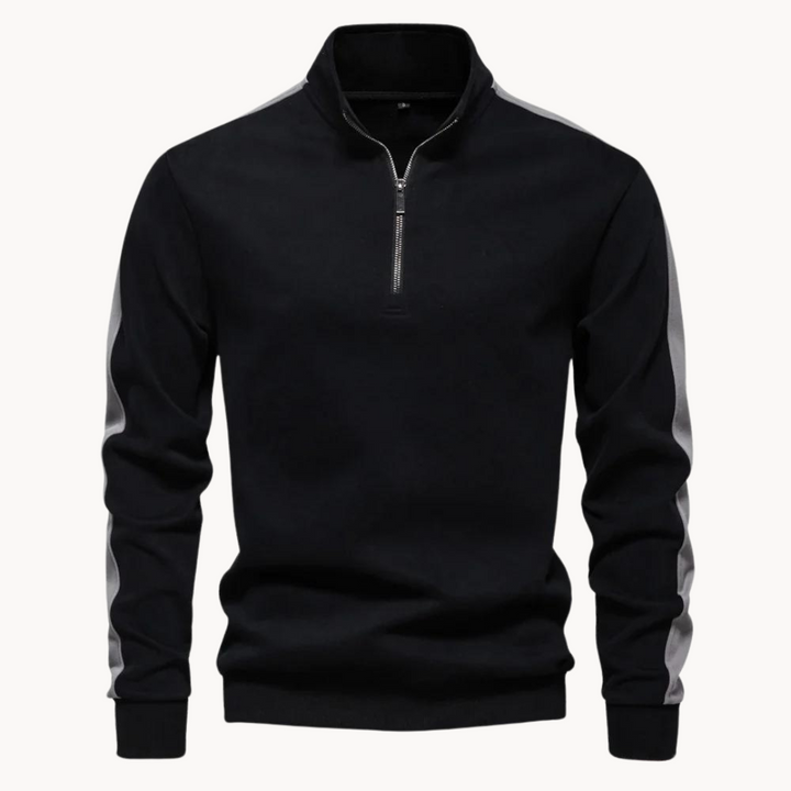 Drune | Premium Pullover mit Viertelreißverschluss