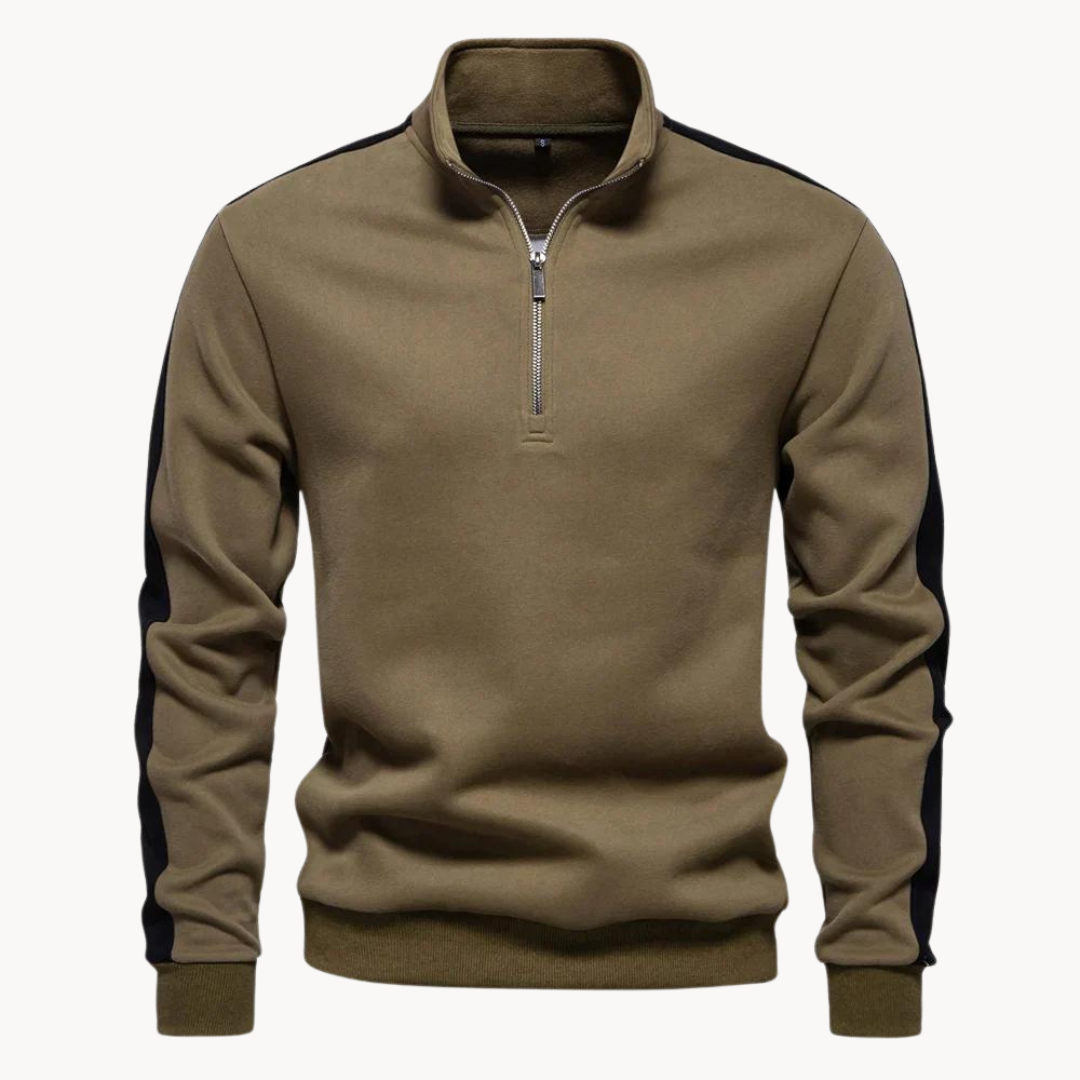 Drune | Premium Pullover mit Viertelreißverschluss
