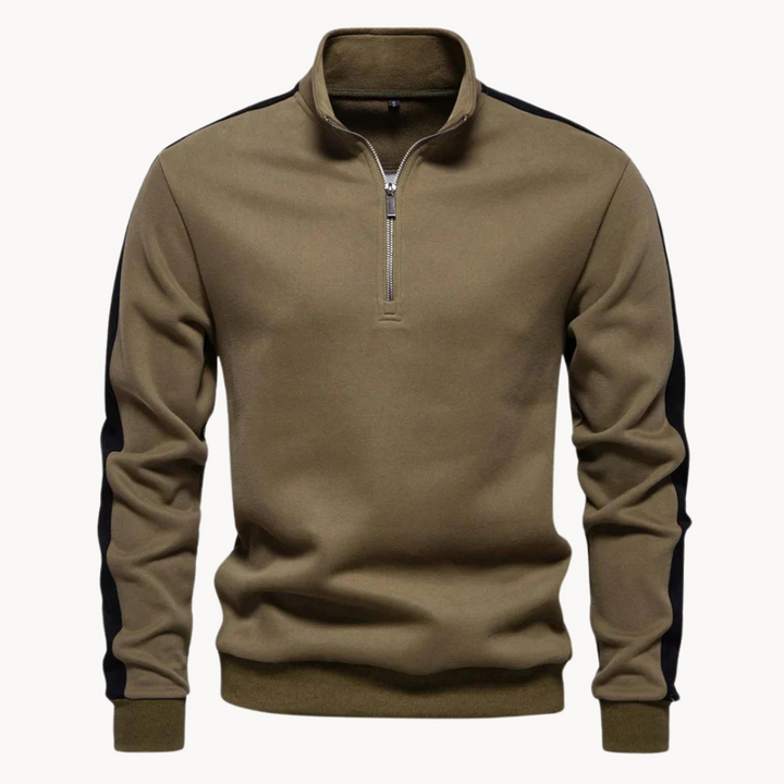 Drune | Premium Pullover mit Viertelreißverschluss