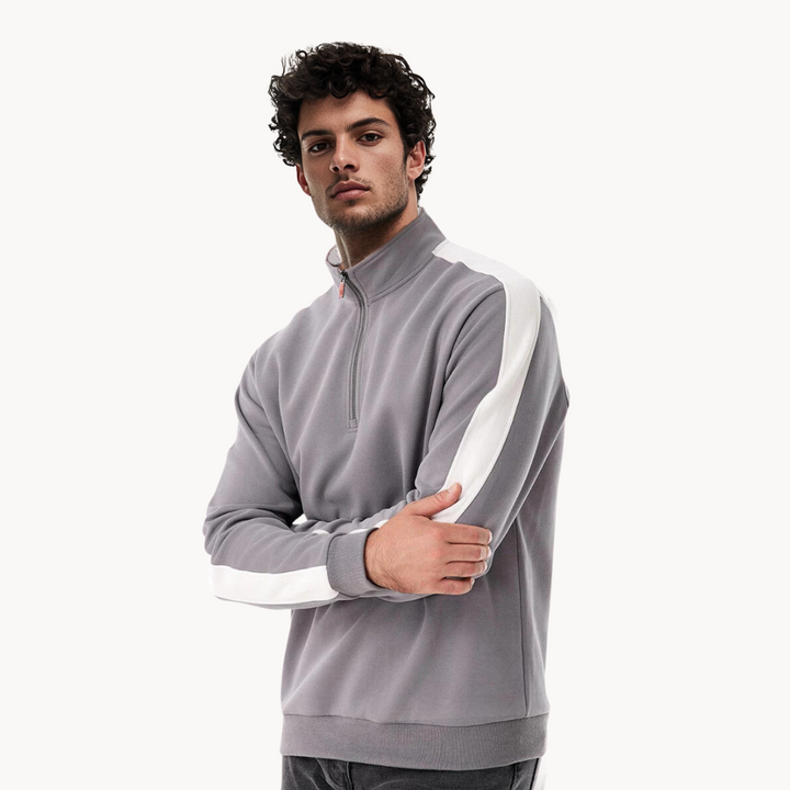 Drune | Premium Pullover mit Viertelreißverschluss