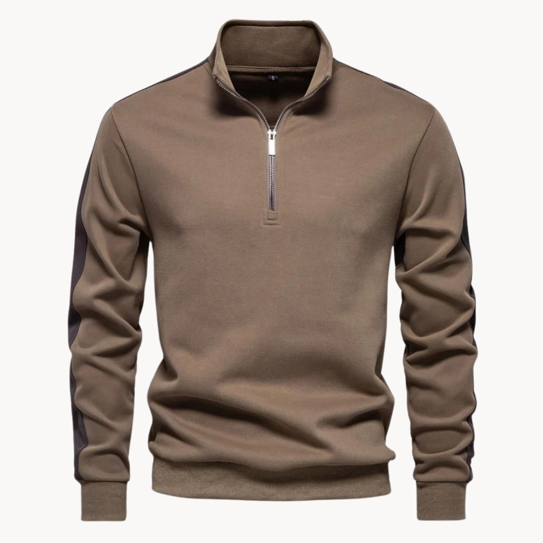 Drune | Premium Pullover mit Viertelreißverschluss