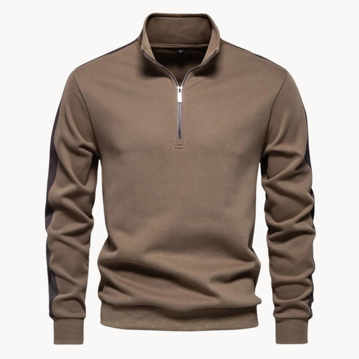 Drune | Premium Pullover mit Viertelreißverschluss