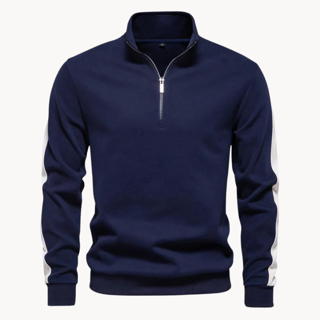 Drune | Premium Pullover mit Viertelreißverschluss