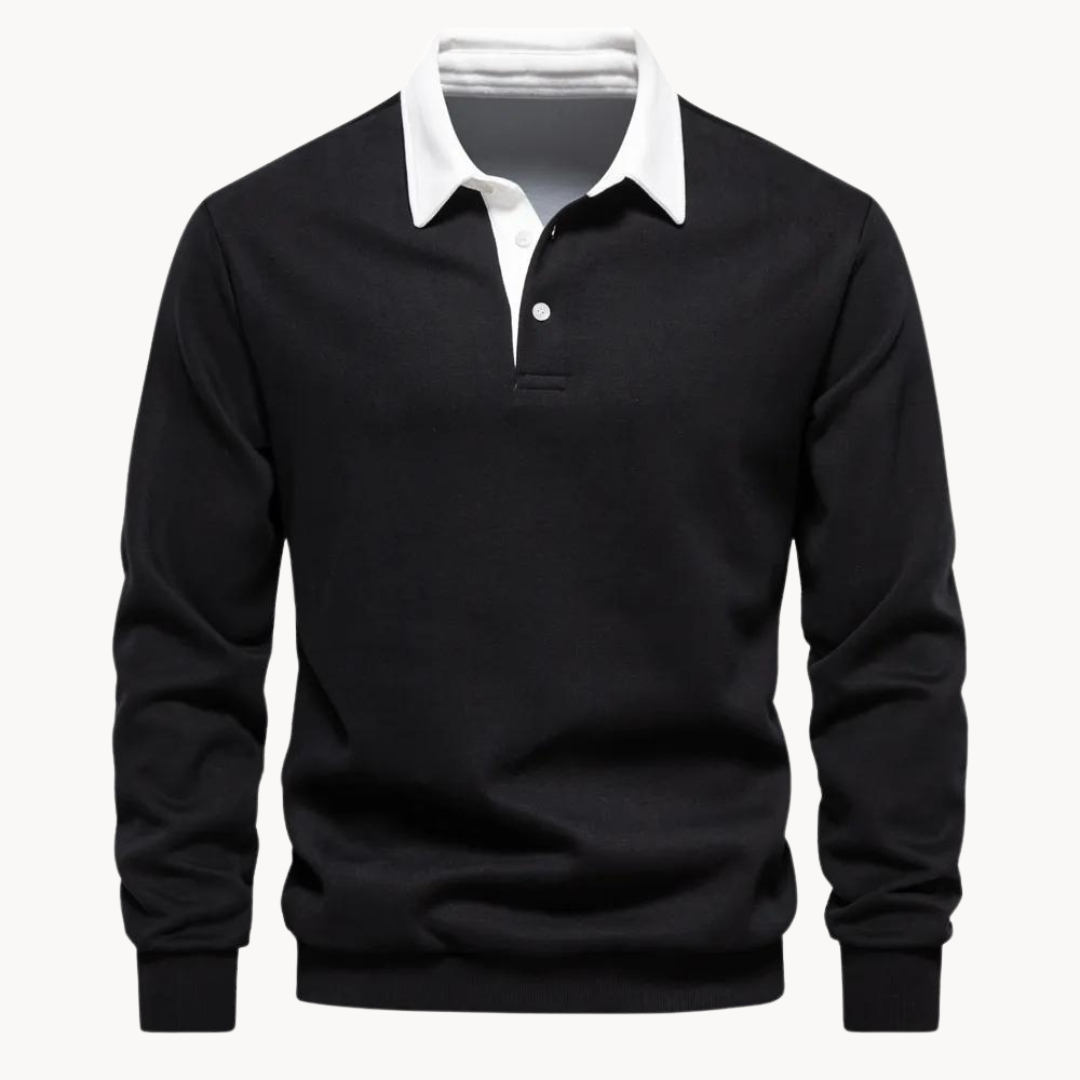 Drune | Lässiges Polo-Sweatshirt