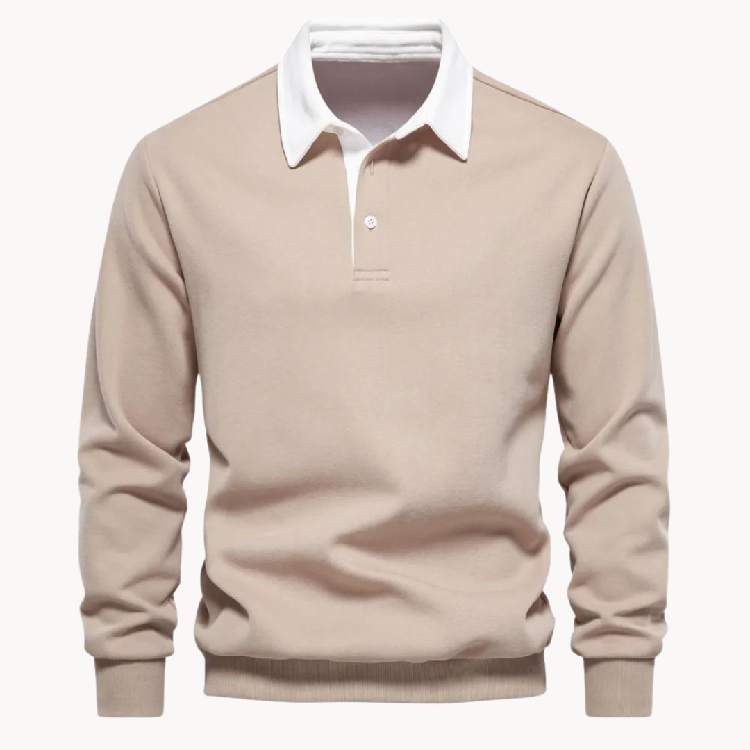 Drune | Lässiges Polo-Sweatshirt