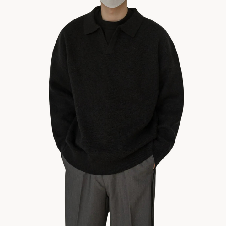 Drune | Eleganter Polopullover