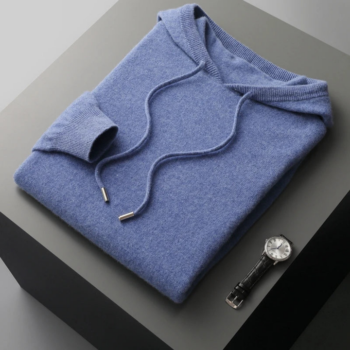 Drune | Merino Strick Kapuzenpullover