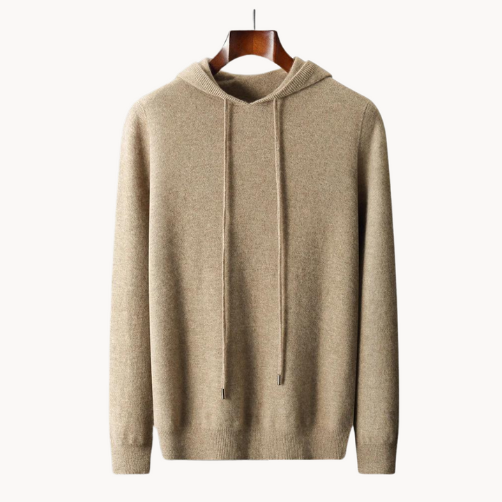 Drune | Merino Strick Kapuzenpullover