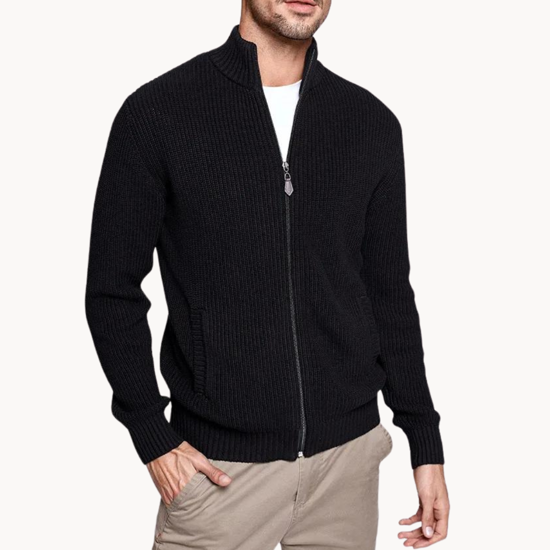 Drune | Pullover mit Reißverschluss