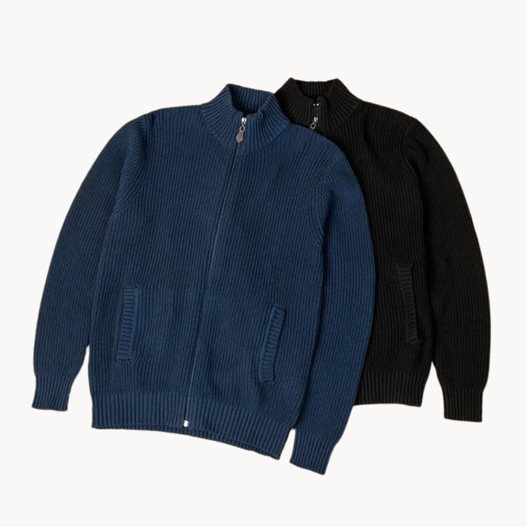Drune | Pullover mit Reißverschluss
