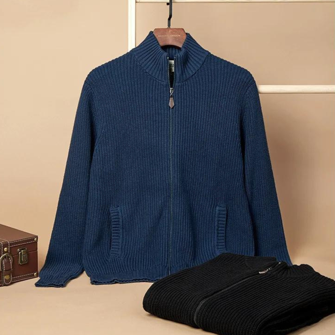 Drune | Pullover mit Reißverschluss