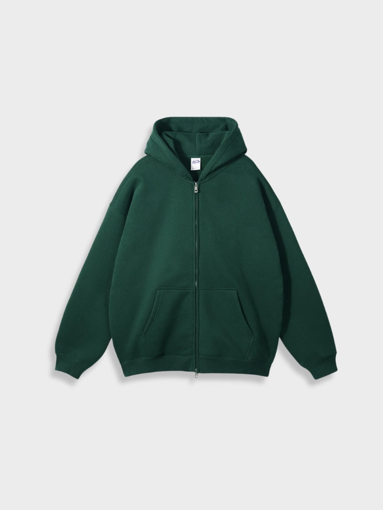 Drune | Hochwertiger Hoodie mit Reißverschluss