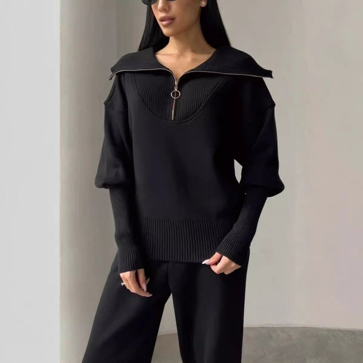 Drune | Zweiteiliges Freizeit-Set mit Reißverschluss-Pullover