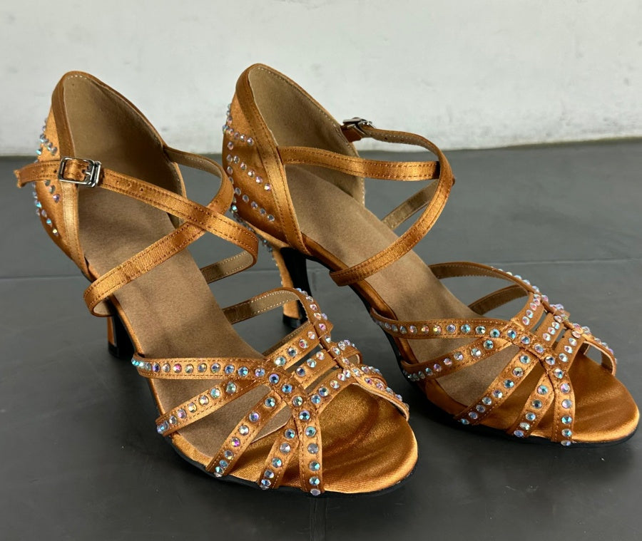 Drune | Diamond Latin Tanzschuhe Damen High Heels Tanzschuhe