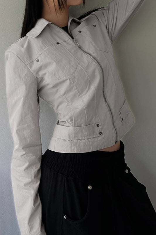 Drune | Up Solid Color Utility Jacket