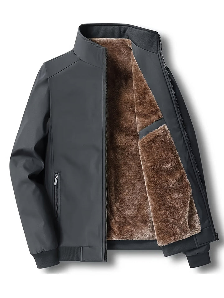 Drune | Warme Jacke mit Fleecefutter Polyester Stilvoll und Praktisch