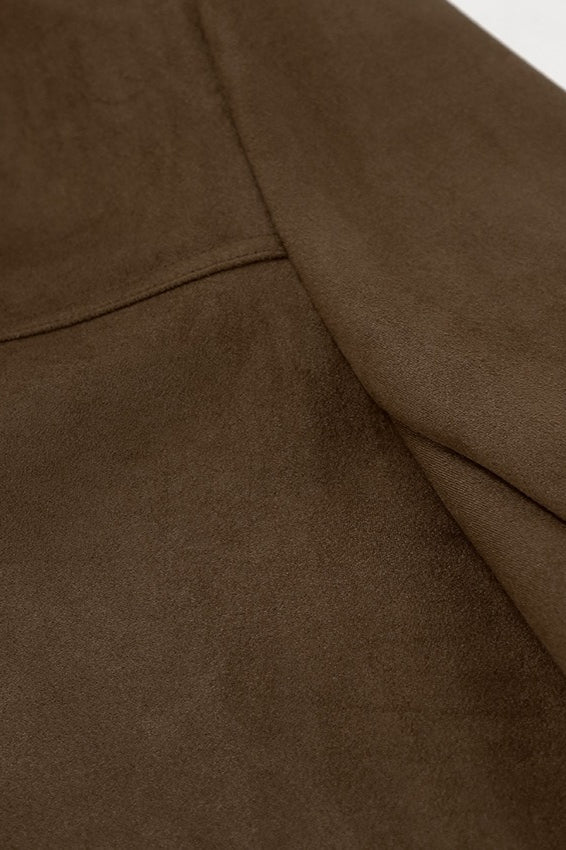 Drune | Wildlederkragenjacke