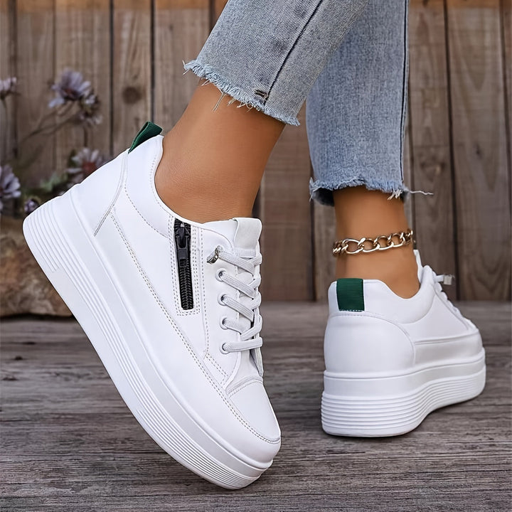 Drune | Stilvolle Einfarbige Sneaker für