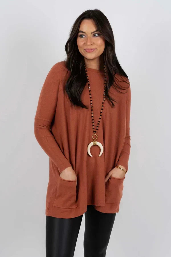 Drune |  Pullover - Elegant - Luxuriöss Material - Alltagstauglich für Damen