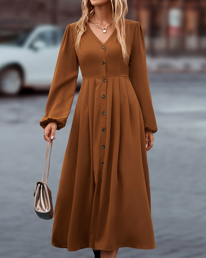 Drune - Elegantes Herbstkleid