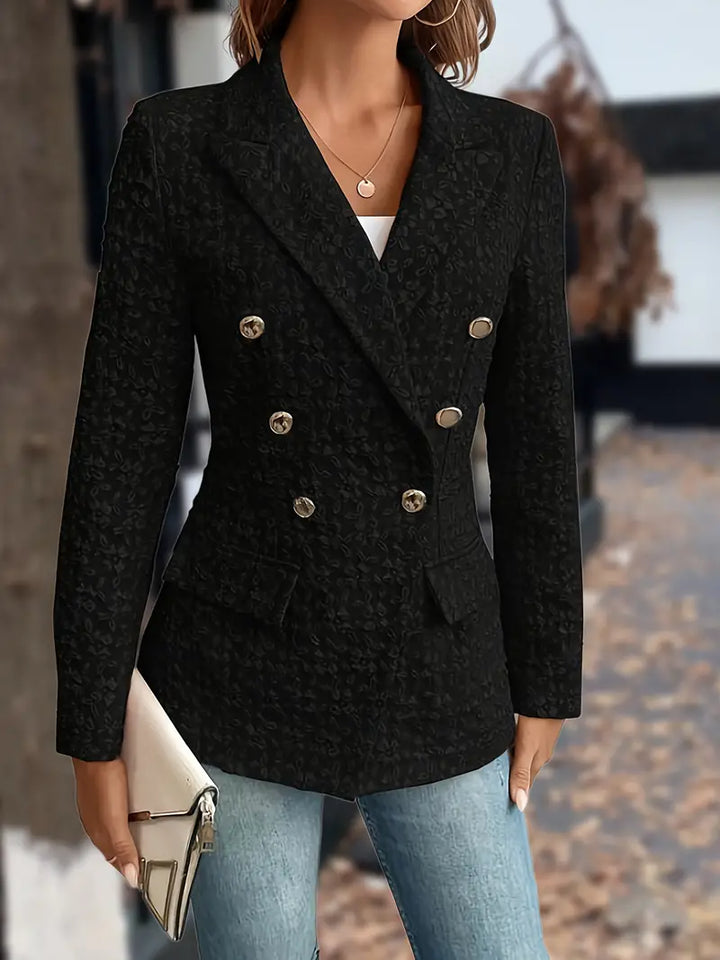 Drune | Einfarbige Blazerjacke mit Taschen