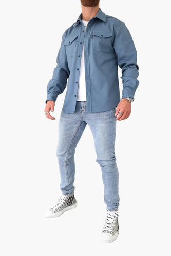 Drune | Overshirt Jacke - Modernes, Vielseitiges Hemdjacke für Alltag und Freizeit