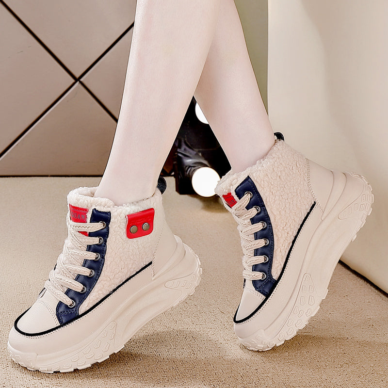 Drune – Wasserdichte Plüsch-Stiefeletten