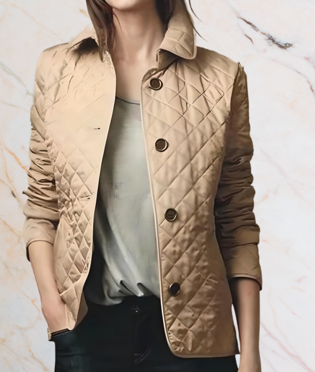 Drune | ELEGANTE FÖRMENDE JACKE MIT PRÄGEHERSTELLUNG DESIGN