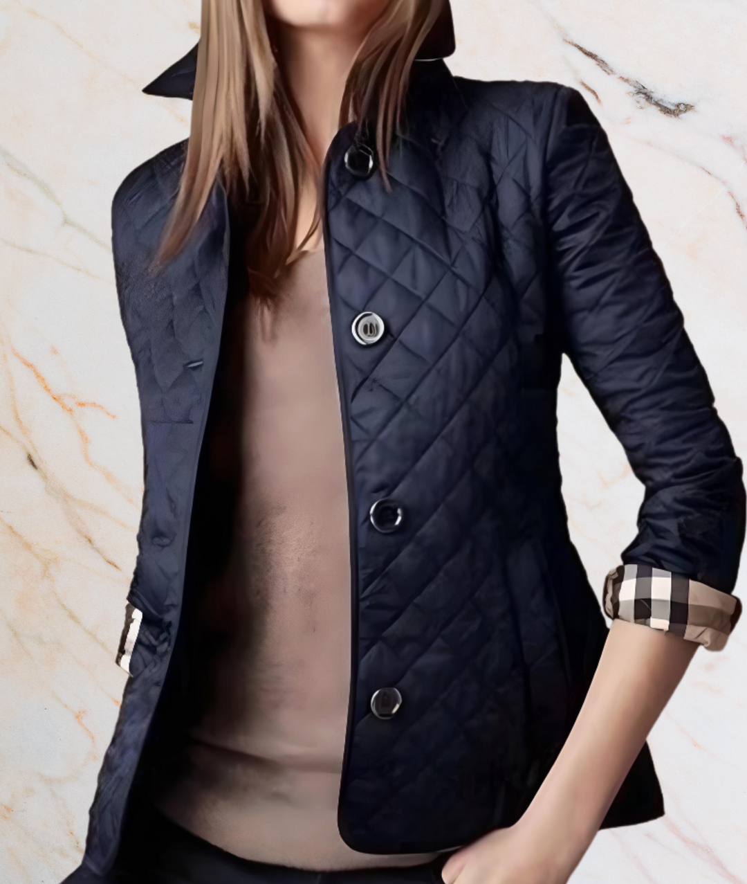 Drune | ELEGANTE FÖRMENDE JACKE MIT PRÄGEHERSTELLUNG DESIGN