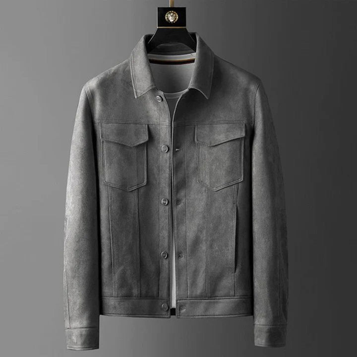Drune | Wildlederjacke Männer - Winddicht