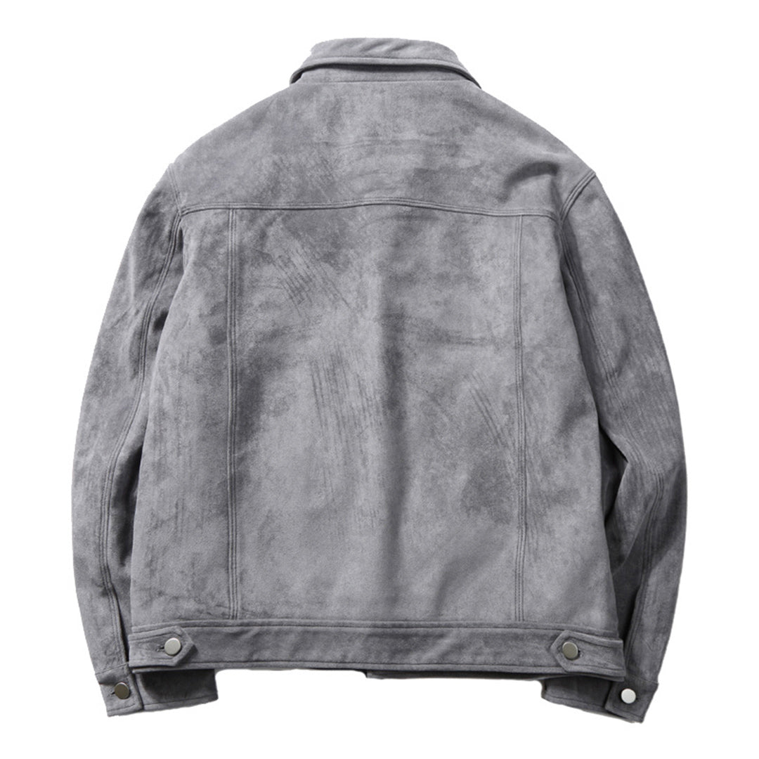 Drune | Wildlederjacke Männer - Winddicht