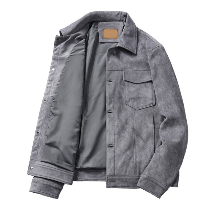Drune | Wildlederjacke Männer - Winddicht