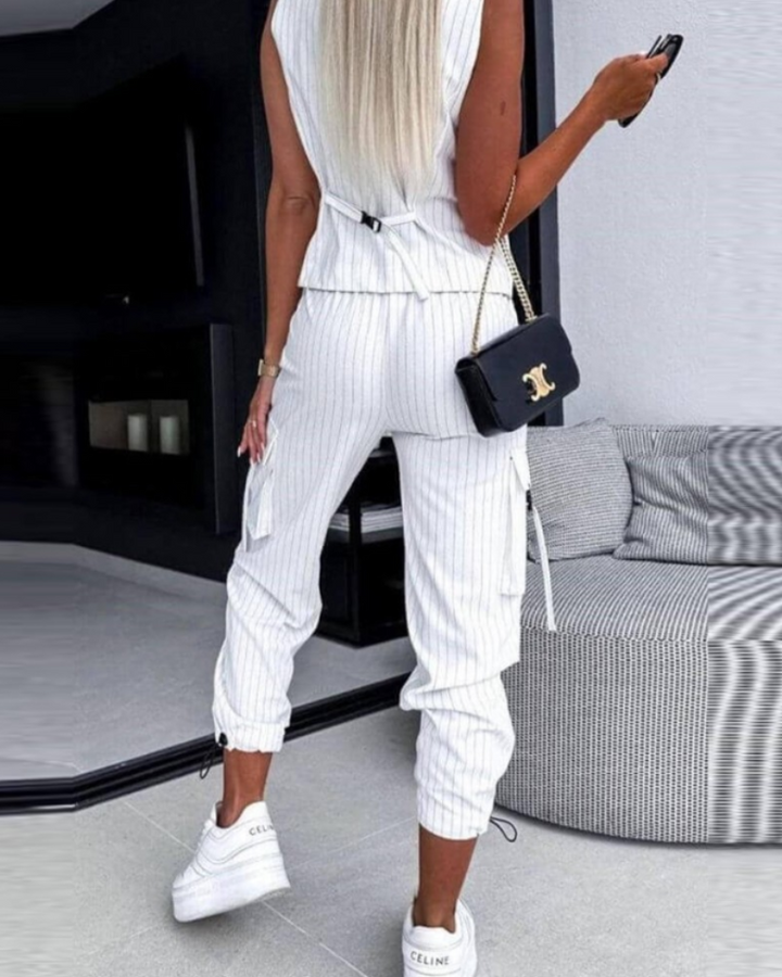 Drune | Damen Elegante Satz Komplette Outfit