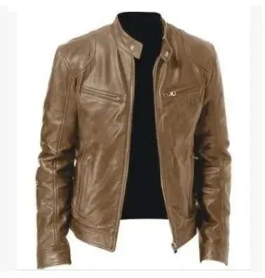 Drune | Elegante Slim Fit Herren Lederjacke